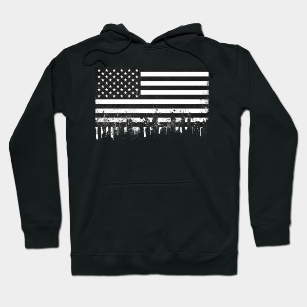 Urban Flag Hoodie by BeeryMethod